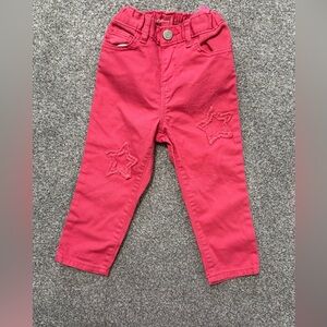 Baby GAP 1969 serious Toddler Girl stretch pull-on jeggings, size 2 years